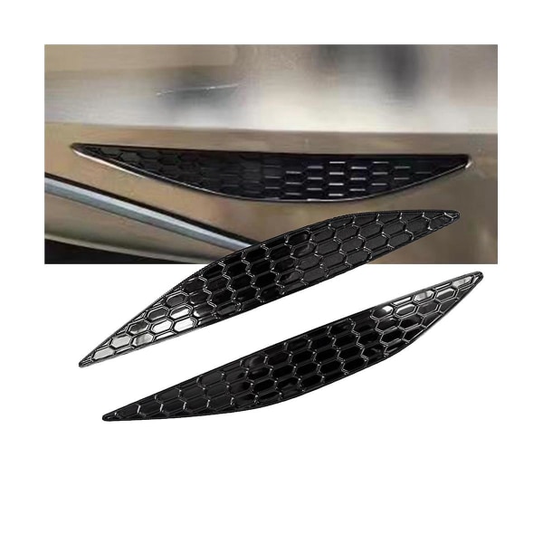 1 par Bakre Stang Honningkake Reflektor Deksel Trim Styling For Golf 7 Mk7 2014-2018 Baklykt Tåkelys Stripe