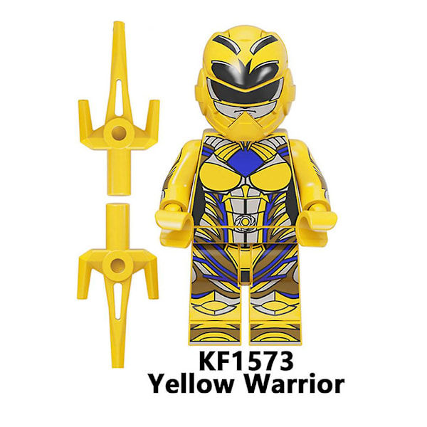 7 stk./sæt Power Rangers Byggeklodser Figurer Samling Minifigurer Til Børn Legetøj Gaver