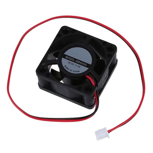 12v 40mm 20mm 2-tråds datamaskin PC CPU kjøleveske