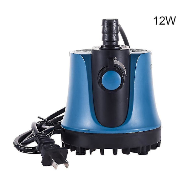 Stille Neddykbar Pumpe Med Bunnsugstativ Justerbar 12/15/45/60w-12w-