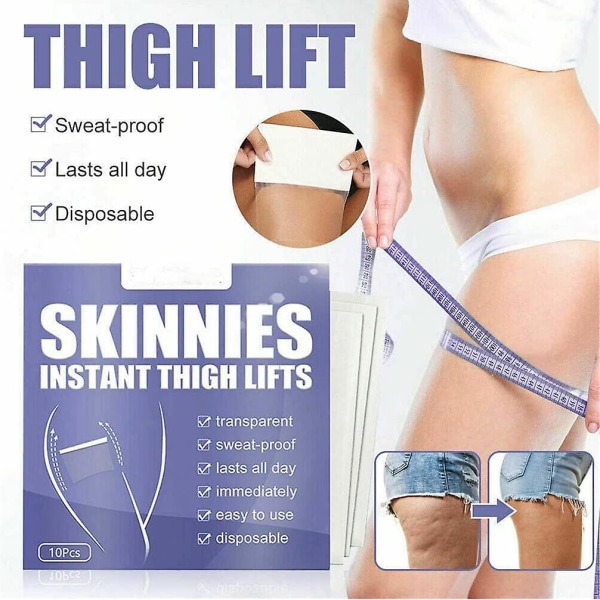 30 stk Skinner Stramning Ben Mask, Skinnier Stramning & Anti Cellulite Lår Patch, Thigh Lift Tape