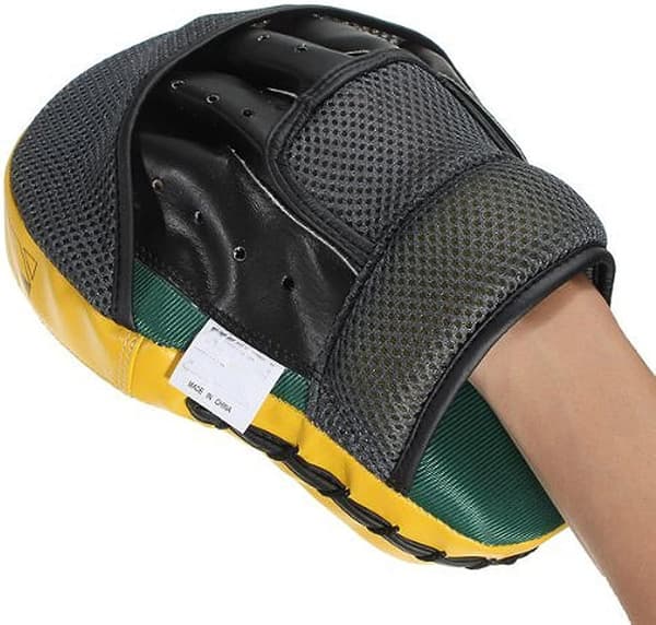 Boxningsplattor Hook And Jab Mitts Target Punching Focus Pads För Mma