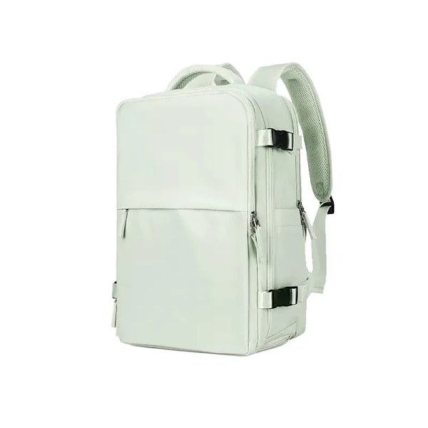 35L Laptop Rejsetaske USB Opladning Multifunktionel Skole Taske Vandtæt Bagage Skuldertasker med Sko Lomme style3 Mint Green