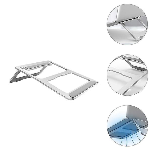 1 stk. bærbar computerstativ i aluminiumlegering