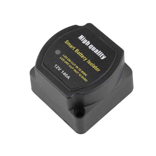 Kaksoisakkuälykäs erotin 12v 140a jänniteherkkä jakovarausrele Vsr Auton lisävarusteet Rele