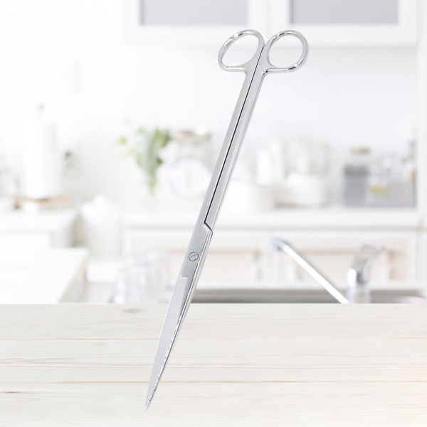 Metall saks for akvatiske planter, fiskekar saks, stålsaks, fiske akvarium saks, akvarie saks
