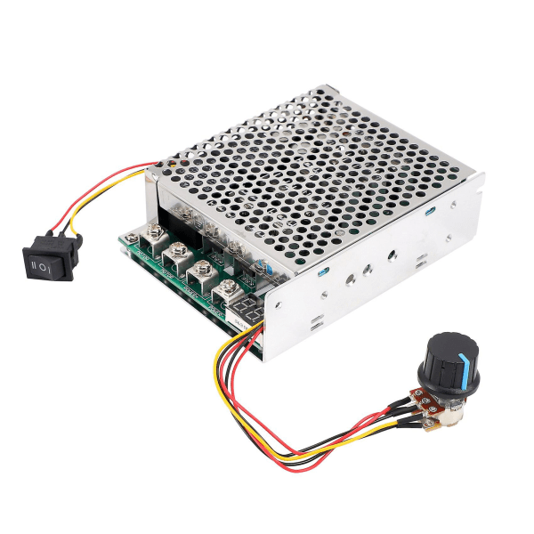 Dc 10-55v 100a 3000w motorhastighedskontrolenhed Vendbar Pwm kontrol frem og tilbage