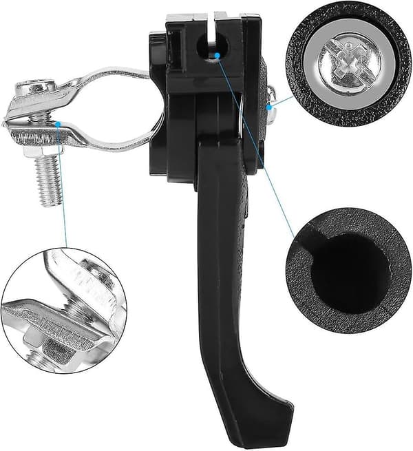 Universal gressklipper-akseleratorhendel - Passer til styrehåndtak 23~27mm (utskifting)