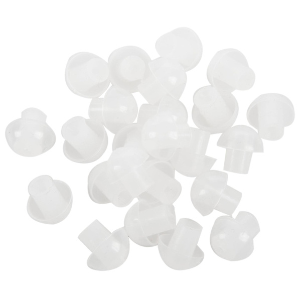 20 stk. Silikone In-ear Ørepropper Svampe Øreprop Øreprop Til Radio Øresnegl Headset