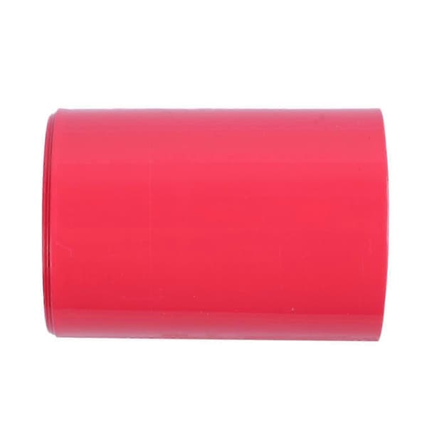 2M 50mm Bredde PVC Krympefolie Rør Rød til 2 x