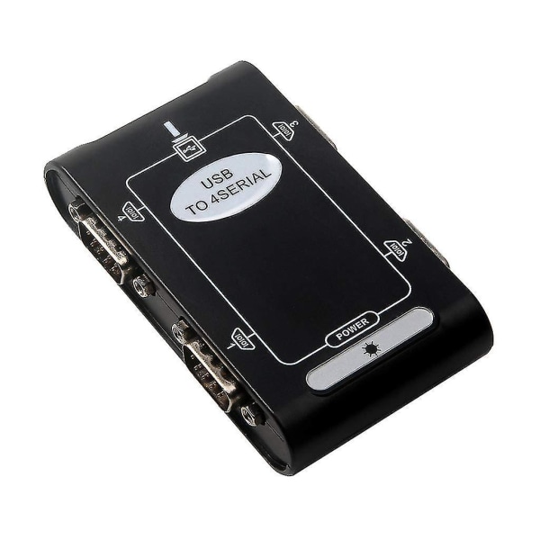 4 Ports Rs232 till USB 2.0 Adapter USB Serial Db9 Converter Controller Card