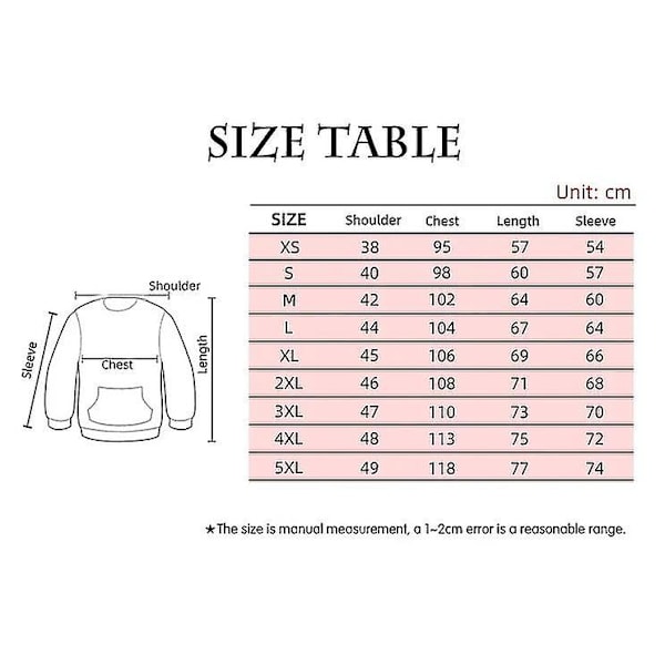 Jagermeister Ful Ugly Joulupaita Miesten 3D-Huppareita 2 2 L 2 M