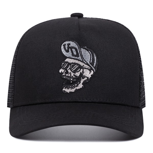 Utomhus Baseballkeps med Bokstäver, Solskydd, Mesh Broderad Hatt, Fashionabel och Mångsidig