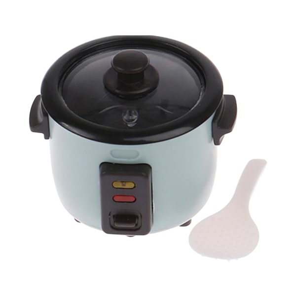 1:12 Multifunctional Mini Rice Cooker Photo Prop Kids Toy Lid Gift For