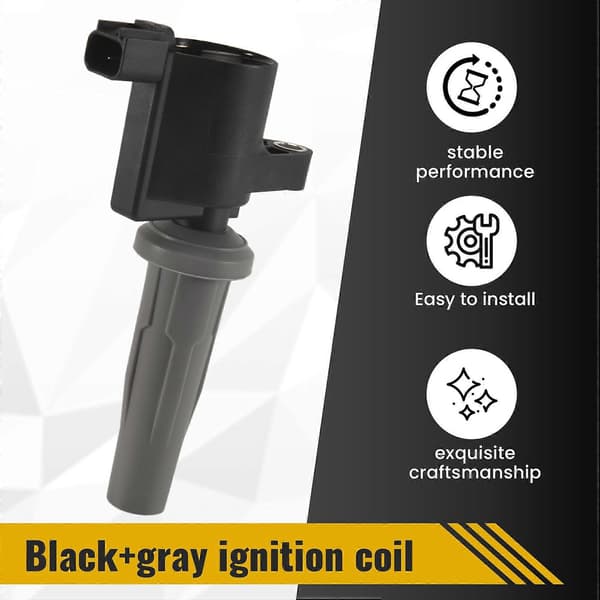 Tændspoler 9E5E-12A366-AA til Mondeo 2.5 2.0L C-MAX Transit Connect Fusion Tribute Mercury BlackGray