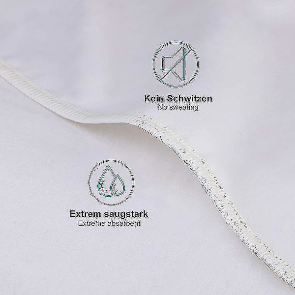 Madrasskydd 200x200 Cm Molton 100% Bomull. Andningsbart. Bekvämt