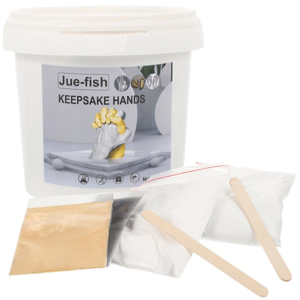 Håndstøpekit for par - Hånd i hånd-støpeform, gipsstøping, DIY-minne