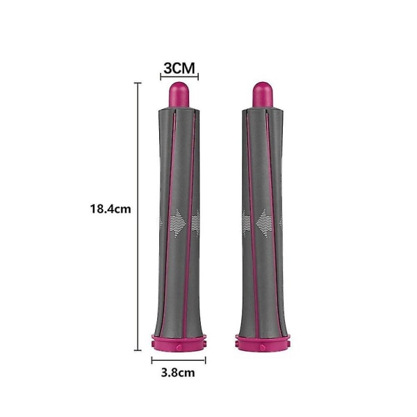 Lange Curling Roller-rør for Dyson Airwrap Curl-rør