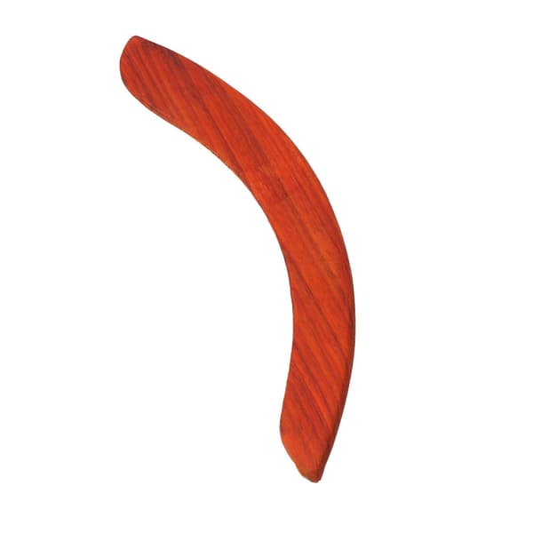 Solid Guitar Arm Rest Del i Redwood Farve til Akustisk Guitar