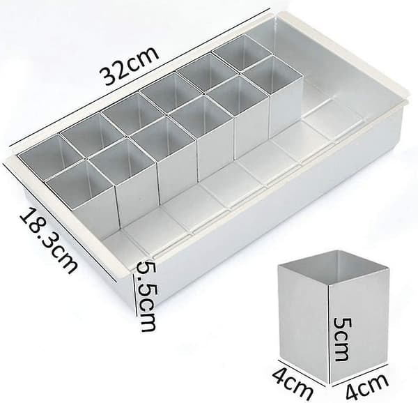 Aluminium Bageform, Tal Bageform, Tal Bageform, Stor Til Jubilæum, Bryllup, Fødselsdag