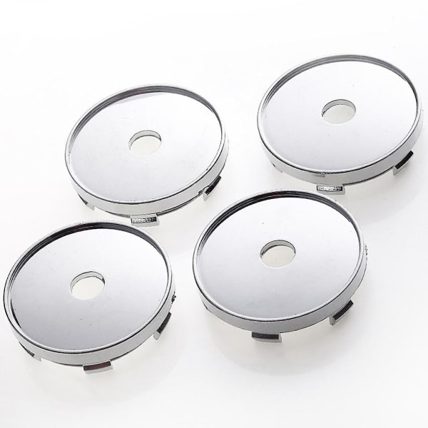 4x 60mm Racing Bilhjul Senternav Deksel Bilhjul Senterdeksel Støvdeksel Styling