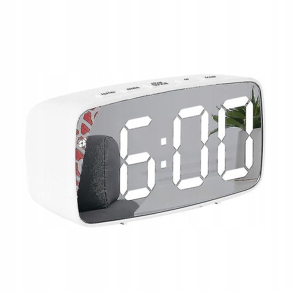 Elektronisk klocka väckarklocka LED termometer (storlek:d)