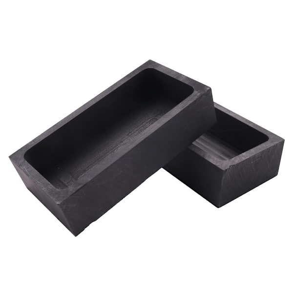 2 st 1 kg grafitgötform smältdegel för smältning gjutning raffinering guld silver metall aluminium