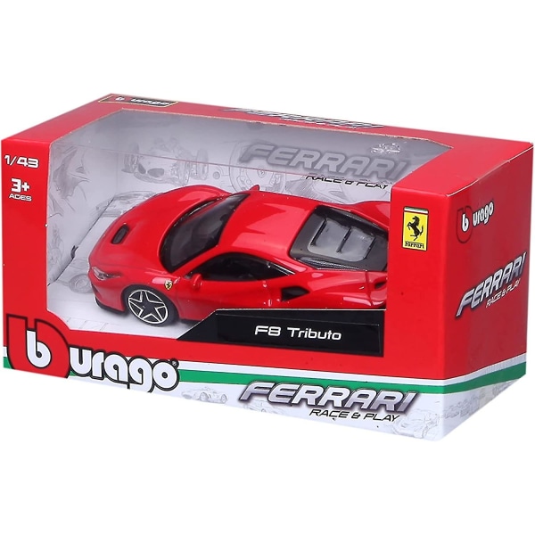Ferrari F8 Tributum Ad R&p - 1:43, esimerkkiauto