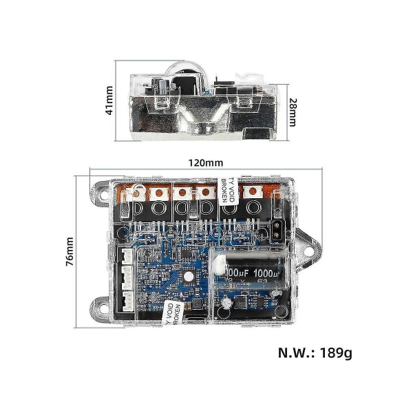 Elektrisk Scooter Forbedret V3.0 Controller Hovedkort Esc Afbryderplade Til M365/1s/pro/ Elektrisk Scooter