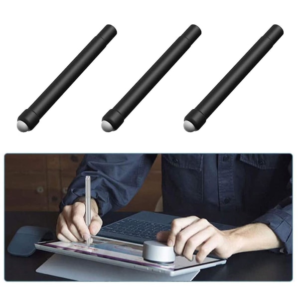 3x Stylus-kynän kärkikokoelma Hb Täyttö Vaihtaa Kynän Surface Pro 7 6 5 4 Bookille