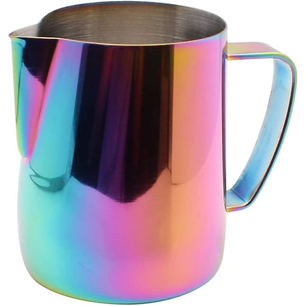 Melkeskumkanne i rustfritt stål med titanbelegg - Latte Art-kopp for kaffe latte