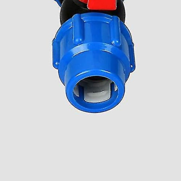 25 mm HDPE plastkugleventil til 20-32 mm vandrør