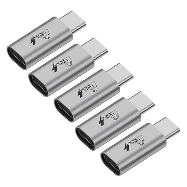 5 stk USB til USB-adapter Type C 3.1 Hann OTG A Hunn Datakonverterer U K*U KU K typec to typec 5 pcs
