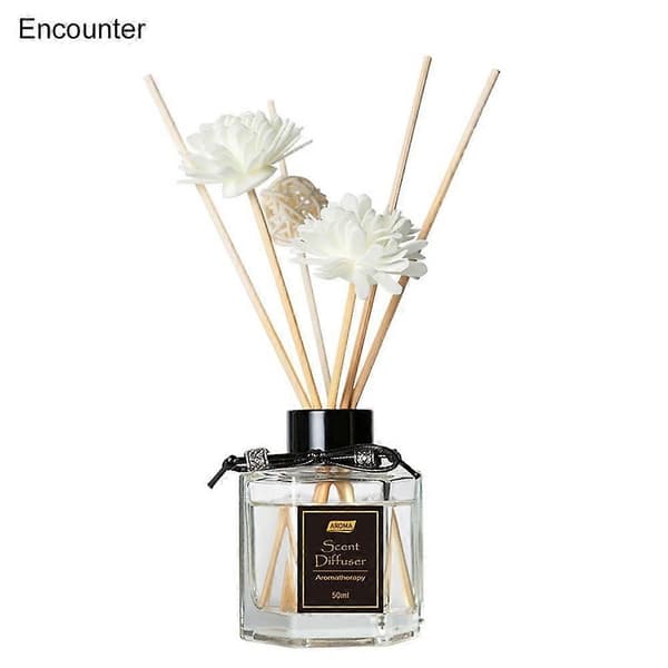 Flammeløs Aromaterapi Diffuser, Aromaterapi Æterisk Olie Ornament F2D4 Encounter 50ml