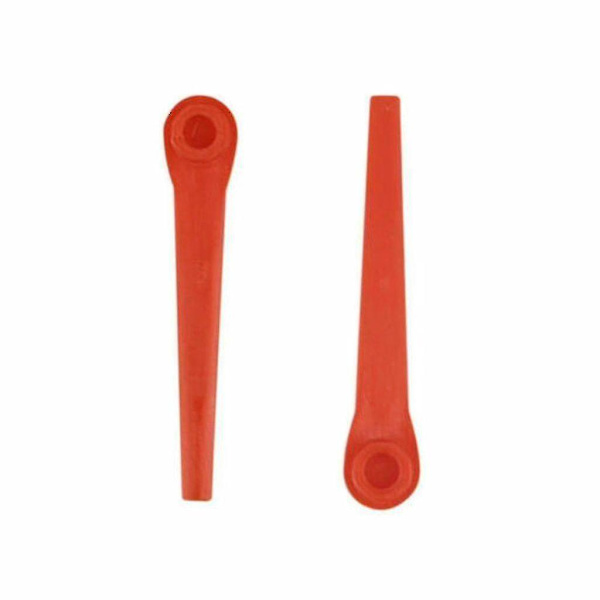 100x Plastklinger Udskiftningsklinger Til Gardena Græs Trimmer Easycut Li-18/23r (100stk)