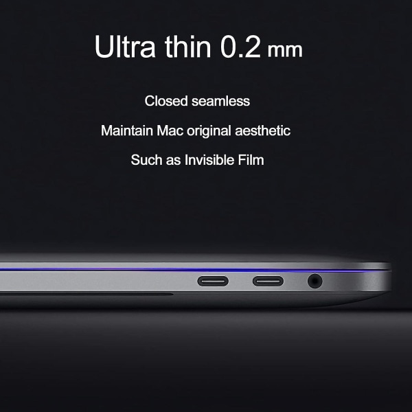 Integritetsskärm Macbook Pro 14 tum (2021-2023, M1, M2 -a2442/a2779), Magnetisk Avtagbar Matt Anti-Blått Ljus Bländskydd 14 tum