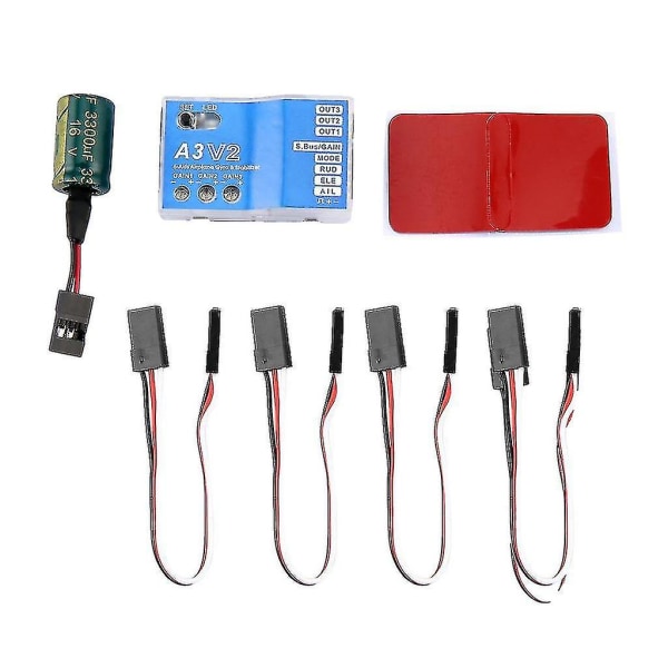A3 Flyvekontrol Controller Stabiliseringssystem 6-akset Gyro til Fpv Rc Fly