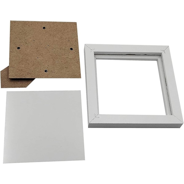 Liten och enkel DIY 5d diamantmålning mosaiktillverkningssatser med vit ram för barn - Liten sköldpadda