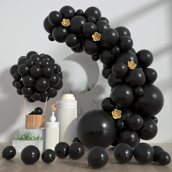 12 tum 100 st latexballonger för bröllop, födelsedagsfest, babyshower-dekoration