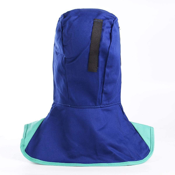 Kevlar svetsning nackskydd, skär/reptålig/värmebeständig nackskydd axel/draperi matchar alla typer av svets hjälmar/huva/mask