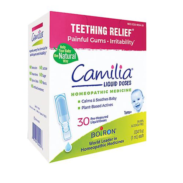 Boiron Camilia Teething Releif, 30 annosta (1 kpl pakkaus)