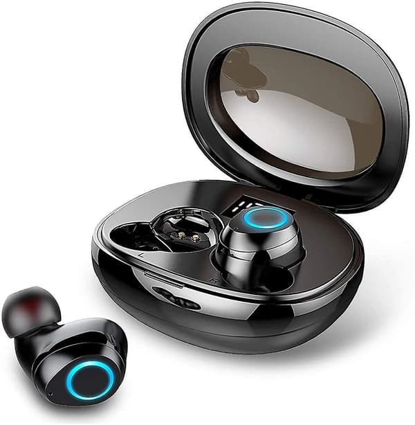 Trådløse ørepropper, Ip7 vanntette Bluetooth-ørepropper, med bærbar