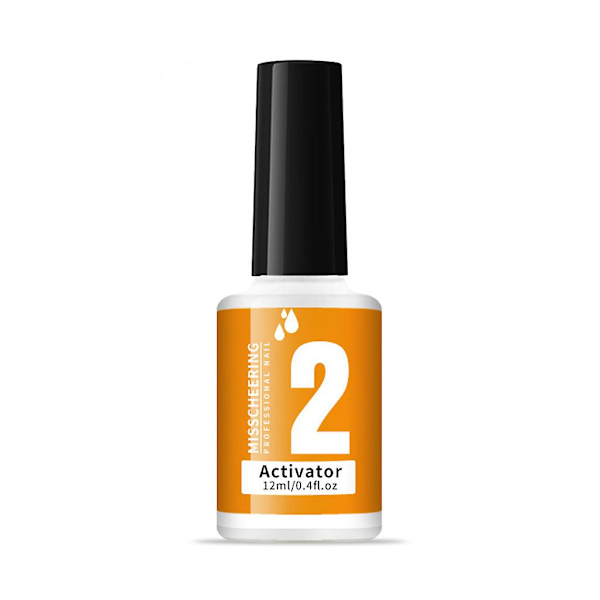 Dip Powder Liquid Set - Dip Powder Base Activator og Top Coat til Neglesalon
