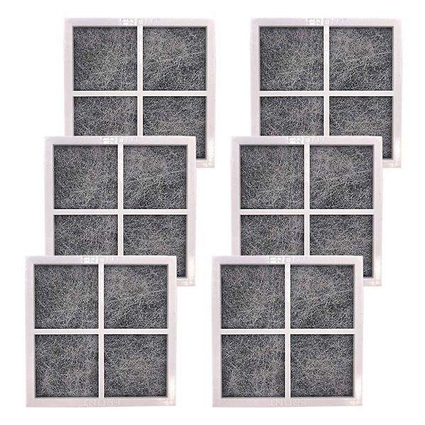 6 kpl Vaihda Ilmansuodatin Lg Lt120f Elite 469918 Jääkaappi Adq73214402, Adq73214404