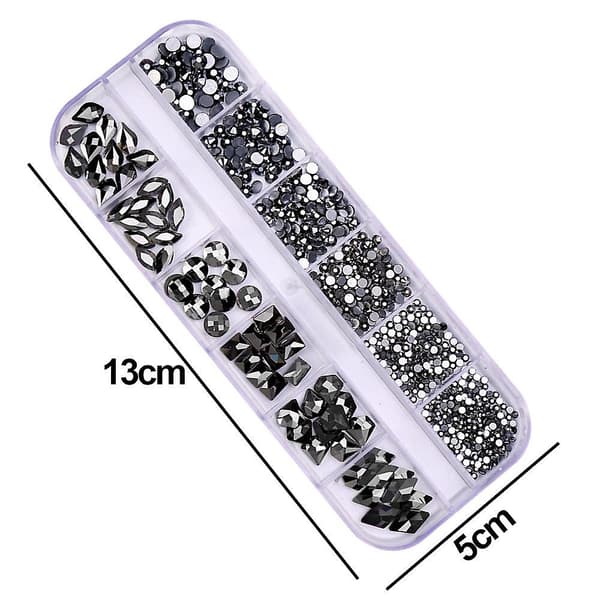 Negle Rhinestones Krystaller Gems Multi Formet
