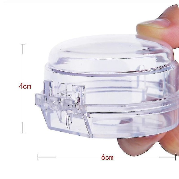 Knob Cover Child Safety Gas Stove Knob Cover Protection Baby Locks Kitchen Safety Home Kitchen 6*4cm (transparent) 4pcs