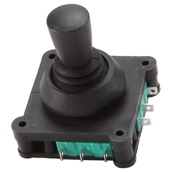 Joystick-bryter AC 240V 5A 4NO 4NC Momentan 2,5 mm festetråd Joystick-bryter