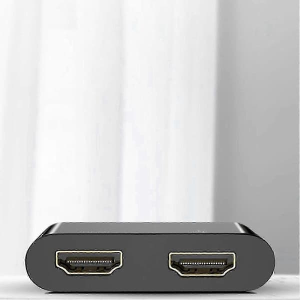 USB 3.0 til dobbelt HDMI-adapter til de fleste operativsystemer, bred kompatibilitet