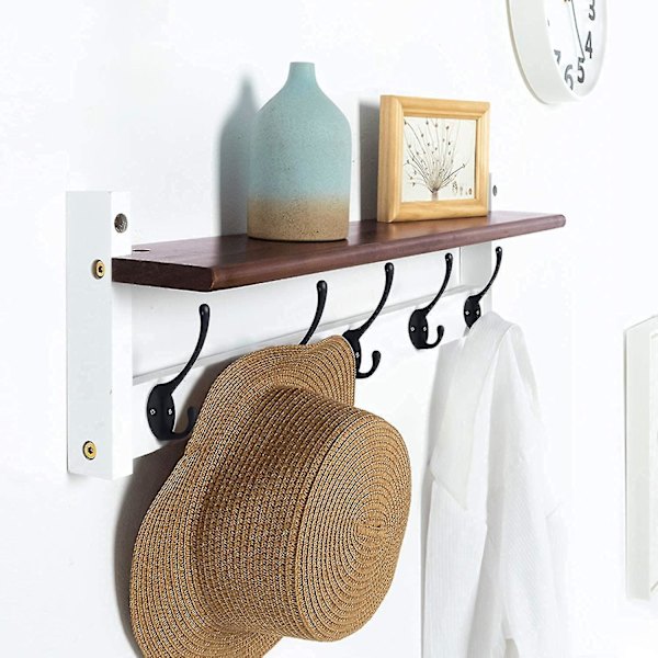 12 stk Vintage Væghængte Frakkekroge Metal Hat Hook Retro Hook Til Frakke Stativ Badeværelse Kit