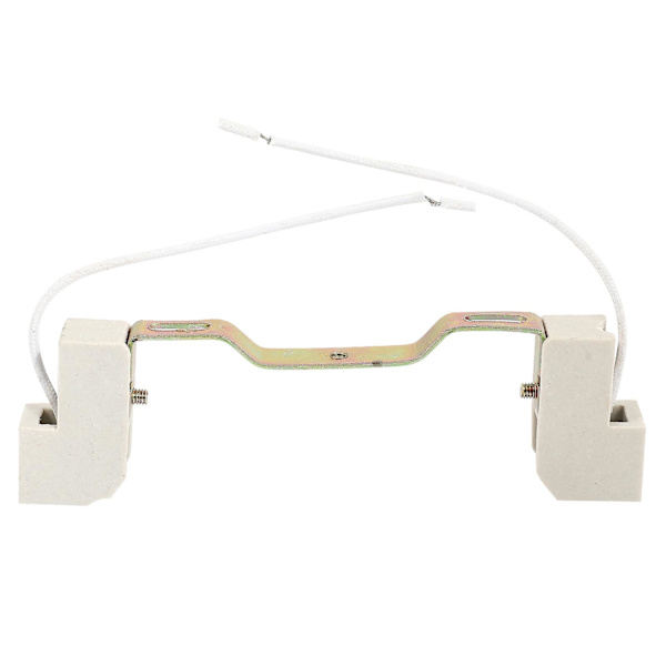 R7s Pæreholder Lampeholder Kontakt Metall Keramikk Håndtak For Lys, 118mm